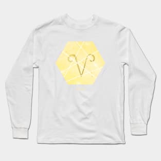 Aries zodiac sign Long Sleeve T-Shirt